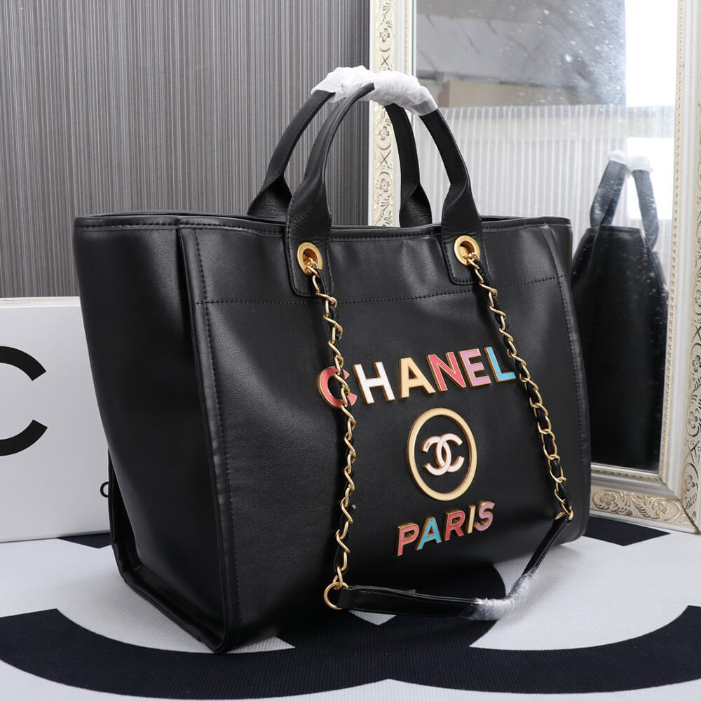 CHANEL LARGE DEAUVILLE TOTE
