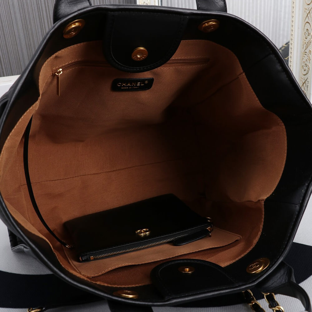 CHANEL LARGE DEAUVILLE TOTE