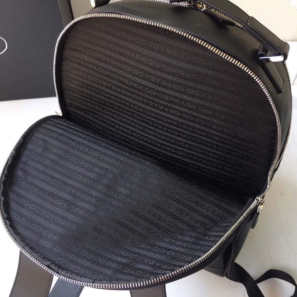 Prada Men Saffiano Leather Backpack