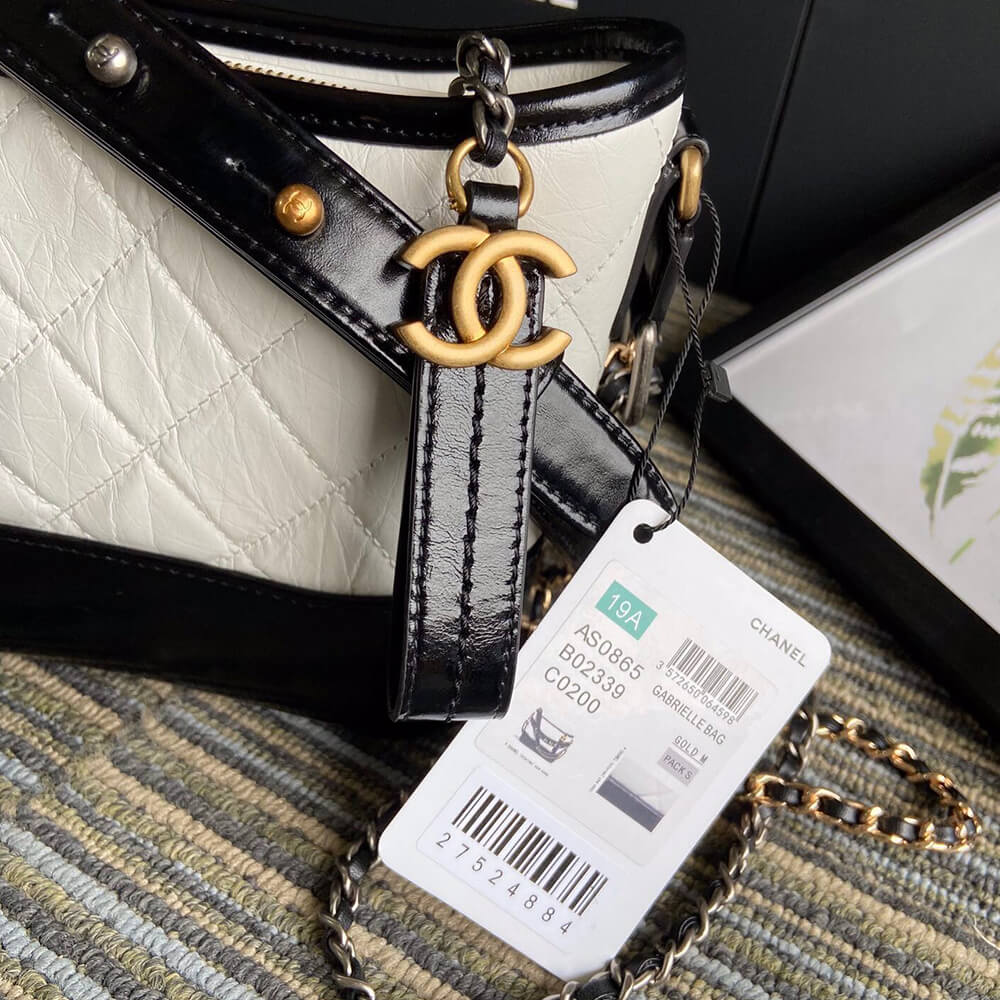 CHANEL Calfskin Quilted Small Gabrielle Hobo