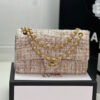 Chanel Tweed Medium Classic Flap Bag