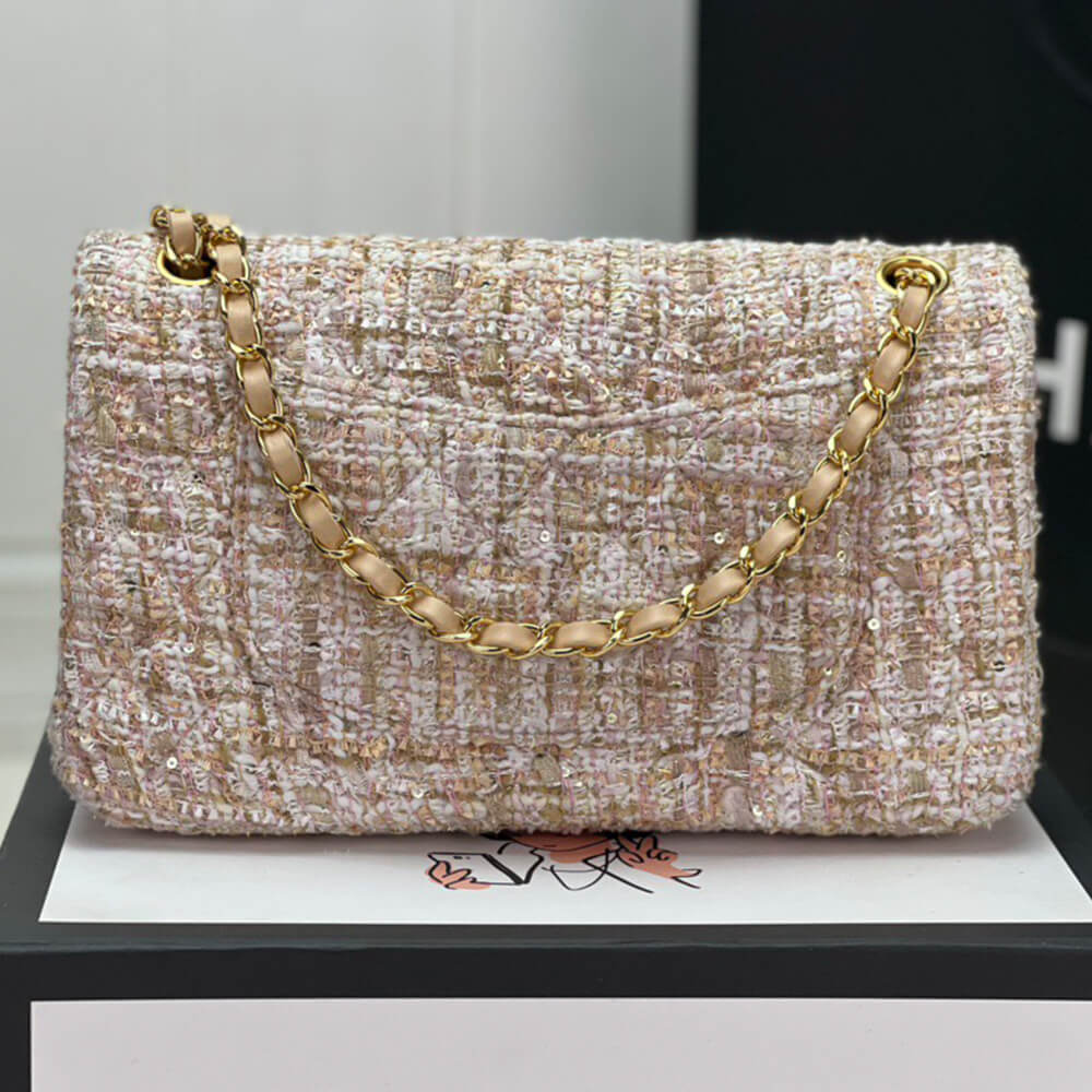 Chanel Tweed Medium Classic Flap Bag