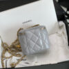 CHANEL Quilted Pearl Crush Mini Vanity Case