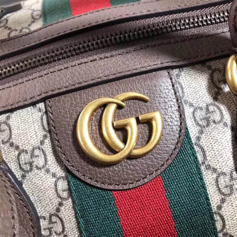 16139-7 GUCCI SAVOY LARGE DUFFLE BAG