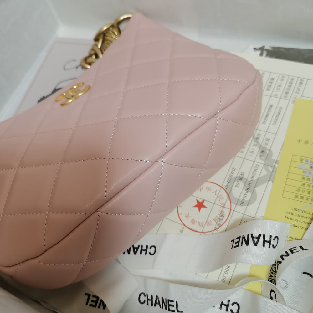 16145-6 CHANEL HOBO HANDBAG