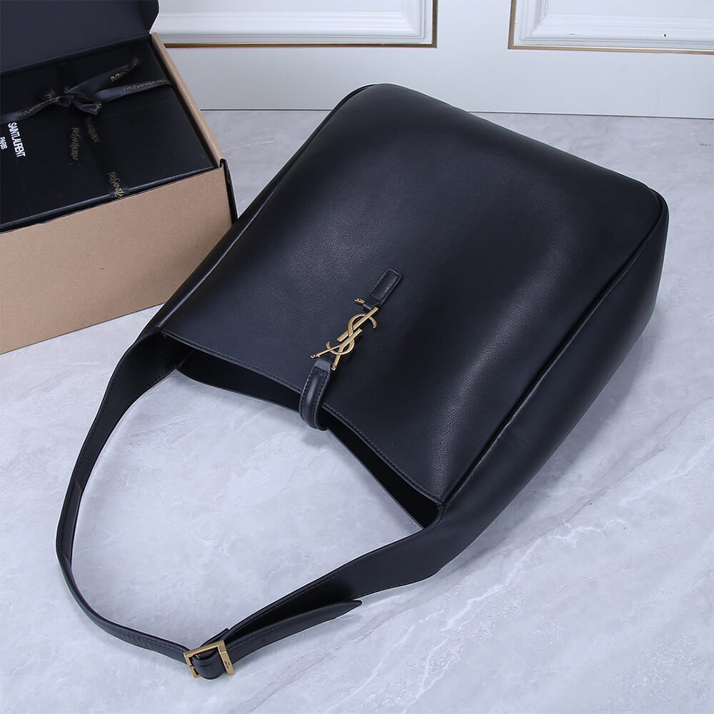 YSL LARGE LE 5 A 7 SUPPLE IN SMOOTH LEATHER