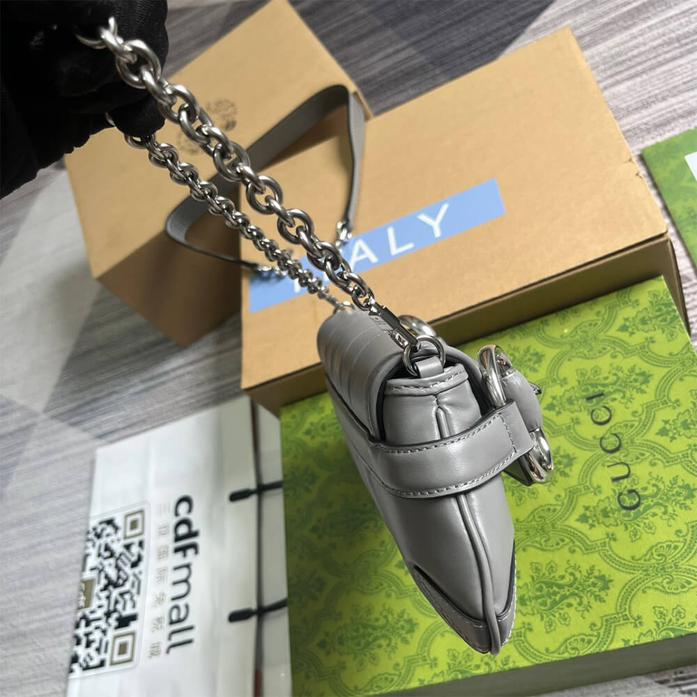 16268-3 GUCCI HORSEBIT CHAIN SMALL SHOULDER BAG