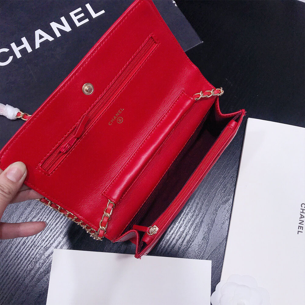 16309-8 CHANEL WALLET ON CHAIN