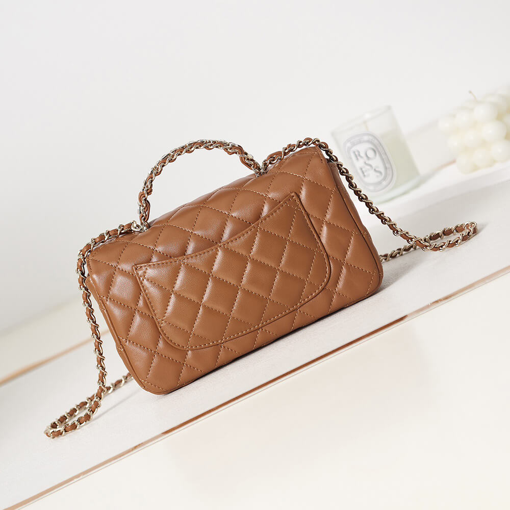 CHANEL Mini Flap With Top Handle