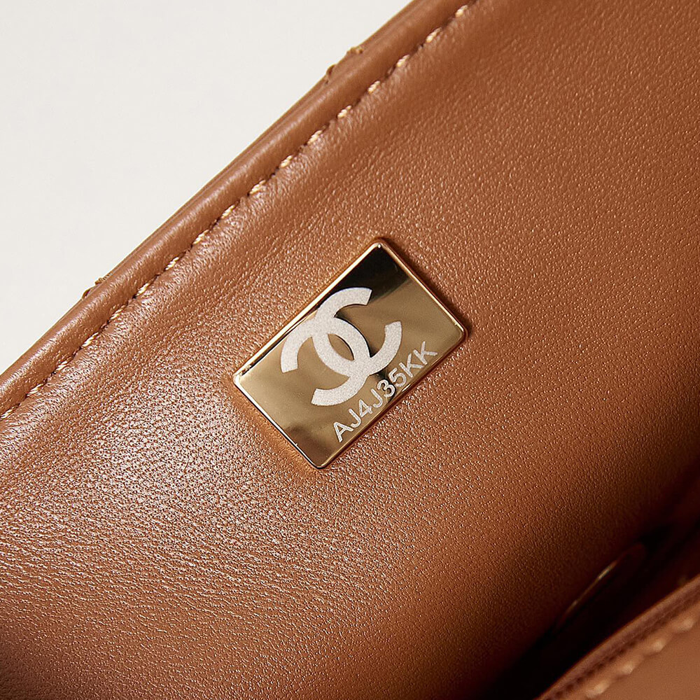 CHANEL Mini Flap With Top Handle