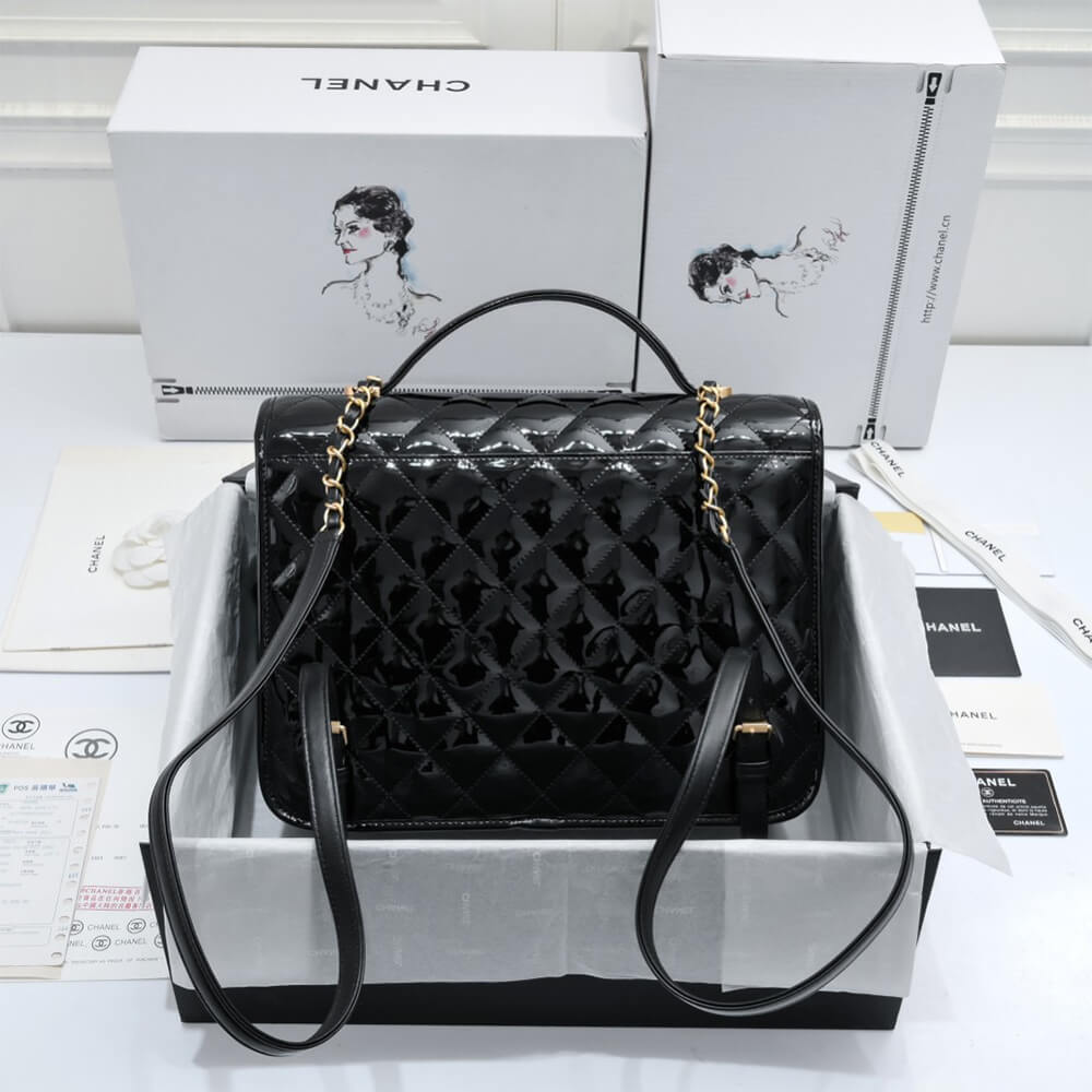 16350-4 CHANEL LARGE BACKPACK
