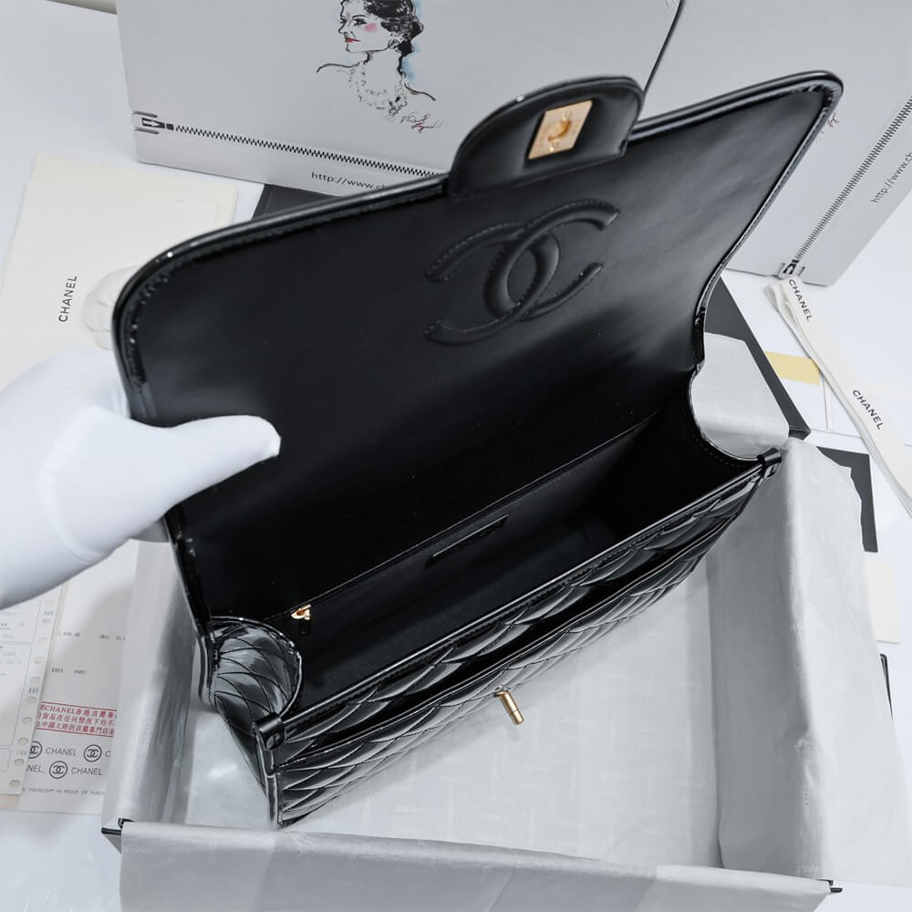 16350-8 CHANEL LARGE BACKPACK