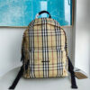 16356-2 Burberry Check Backpack