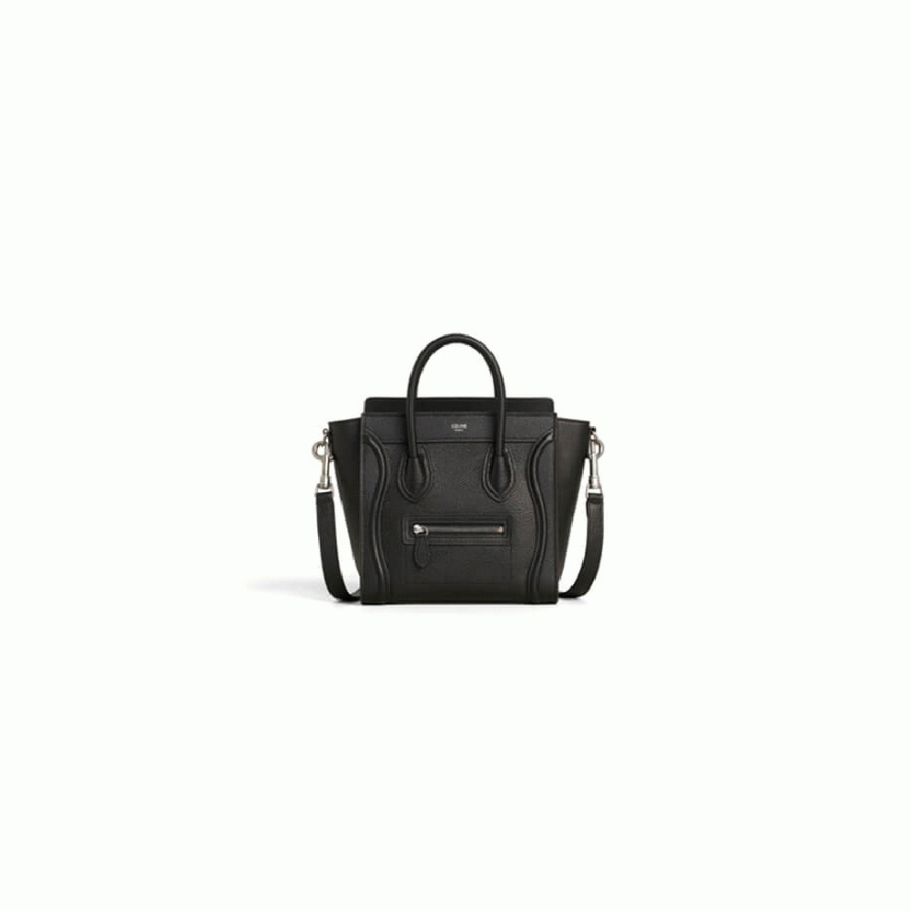 CELINE NANO LUGGAGE BAG IN CALFSKIN