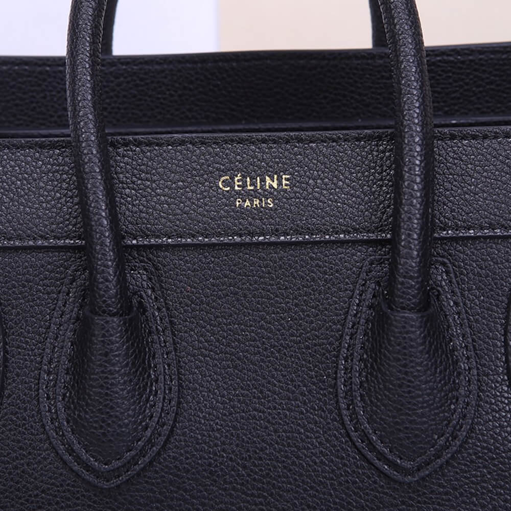 16464-6 CELINE NANO LUGGAGE BAG IN CALFSKIN