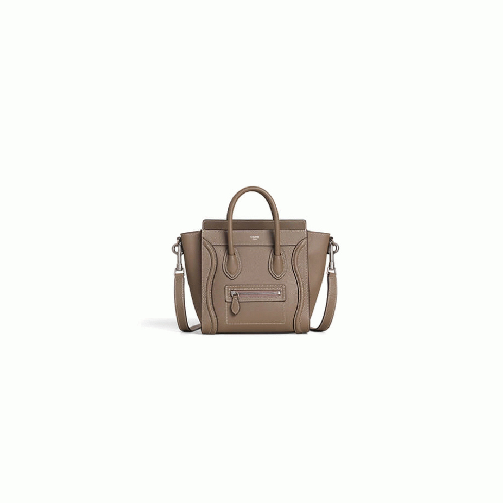 CELINE NANO LUGGAGE BAG IN CALFSKIN