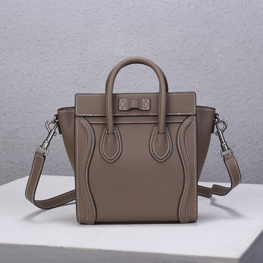 CELINE NANO LUGGAGE BAG IN CALFSKIN
