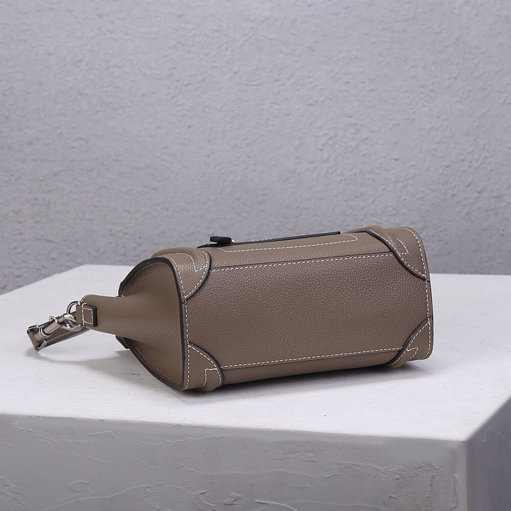 CELINE NANO LUGGAGE BAG IN CALFSKIN