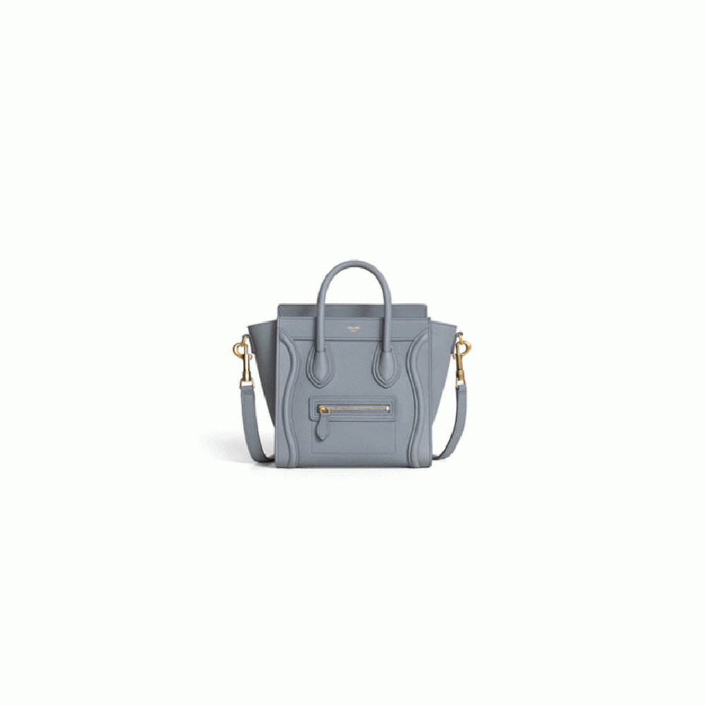 CELINE NANO LUGGAGE BAG IN CALFSKIN