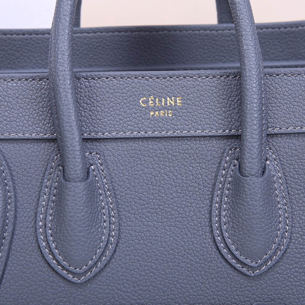 16466-6 CELINE NANO LUGGAGE BAG IN CALFSKIN