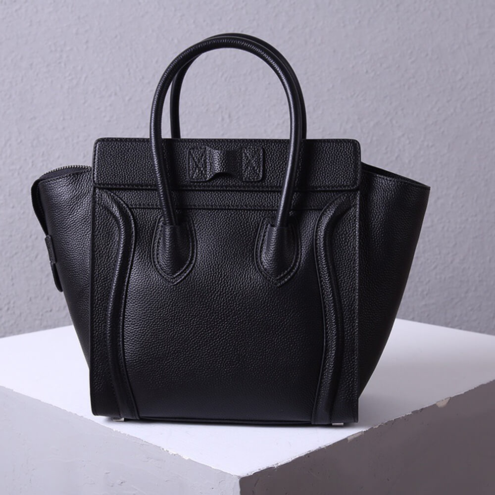 CELINE MICRO LUGGAGE HANDBAG IN CALFSKIN