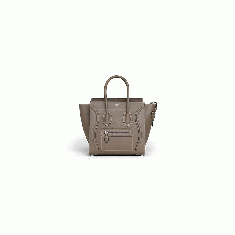 CELINE MICRO LUGGAGE HANDBAG IN CALFSKIN