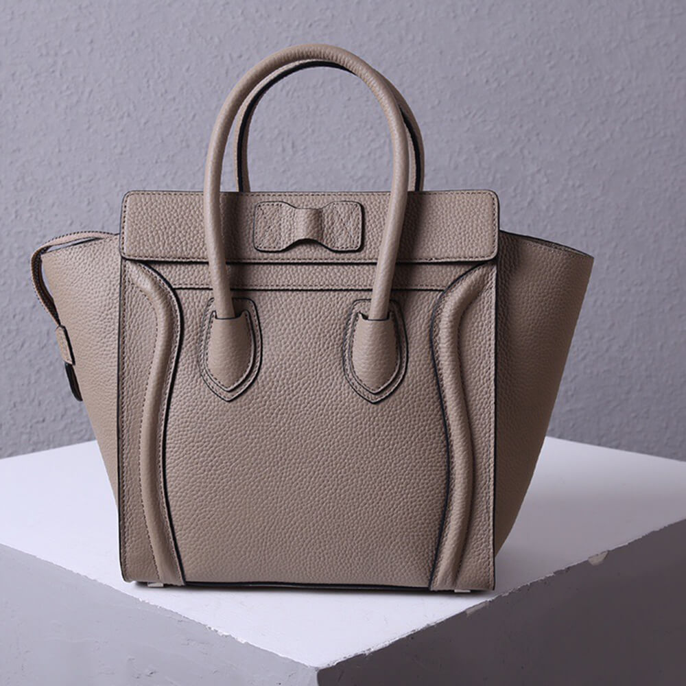 16468-3 CELINE MICRO LUGGAGE HANDBAG IN CALFSKIN