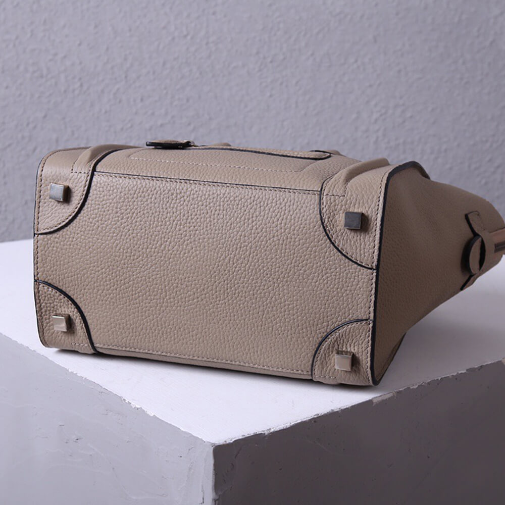 16468-4 CELINE MICRO LUGGAGE HANDBAG IN CALFSKIN