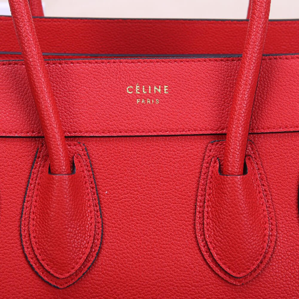 CELINE MICRO LUGGAGE HANDBAG IN CALFSKIN