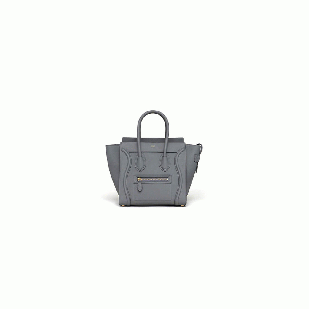 CELINE MICRO LUGGAGE HANDBAG IN CALFSKIN