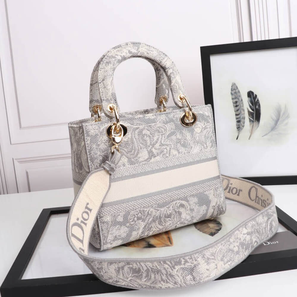 16505-4 DIOR MEDIUM LADY D-LITE BAG(High-End Grade)