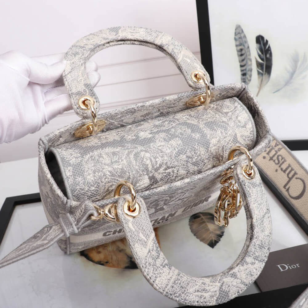 16505-7 DIOR MEDIUM LADY D-LITE BAG(High-End Grade)