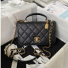 CHANEL mini flap with top handle