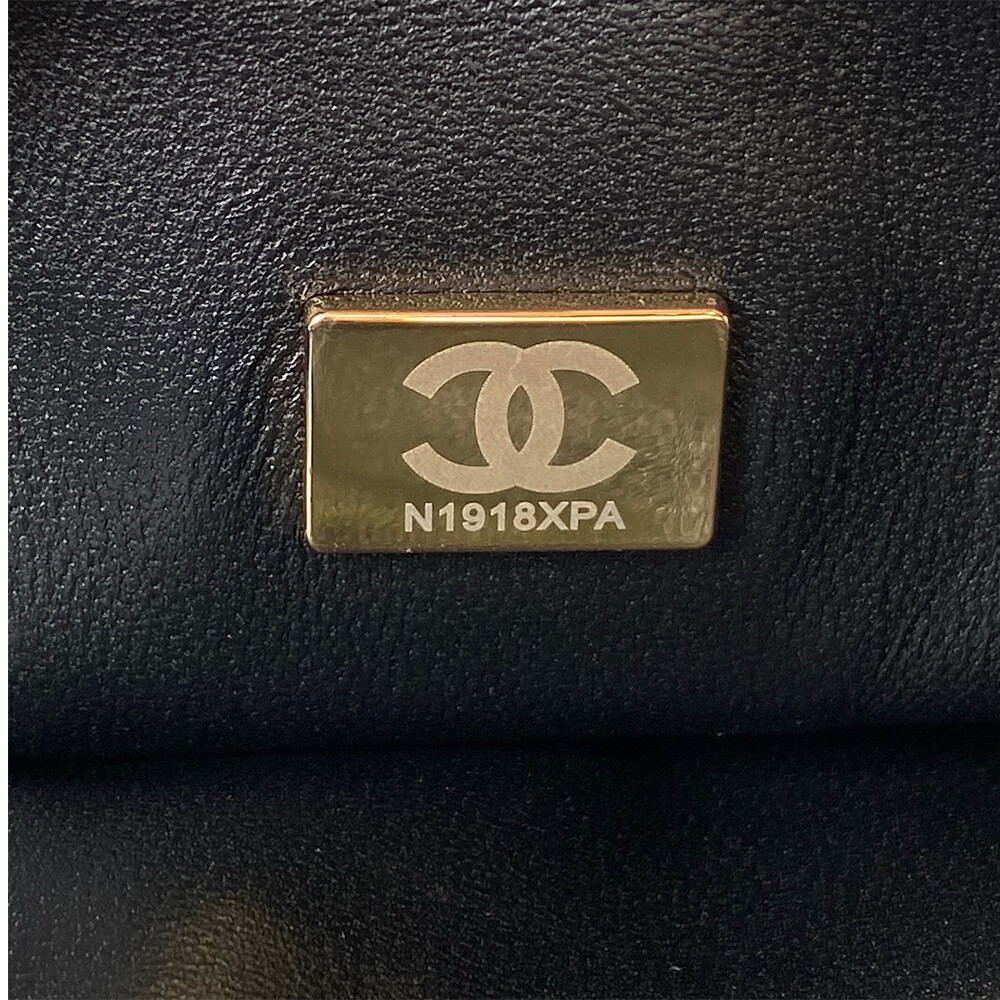 CHANEL mini flap with top handle