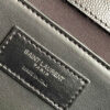 YSL ENVELOPE MEDIUM IN QUILTED GRAIN DE POUDRE EMBOSSED LEATHER(HIGH-END GRADE)