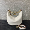 VLOGO MOON MINI HOBO BAG IN NAPPA LEATHER WITH CHAIN