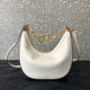 VLOGO MOON MINI HOBO BAG IN NAPPA LEATHER WITH CHAIN
