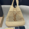 YSL ICARE SHOPPING BAG IN RAFFIA(HIGH-END GRADE)