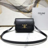 CELINE CLASSIQUE TRIOMPHE BAG IN SHINY CALFSKIN(HIGH-END GRADE)