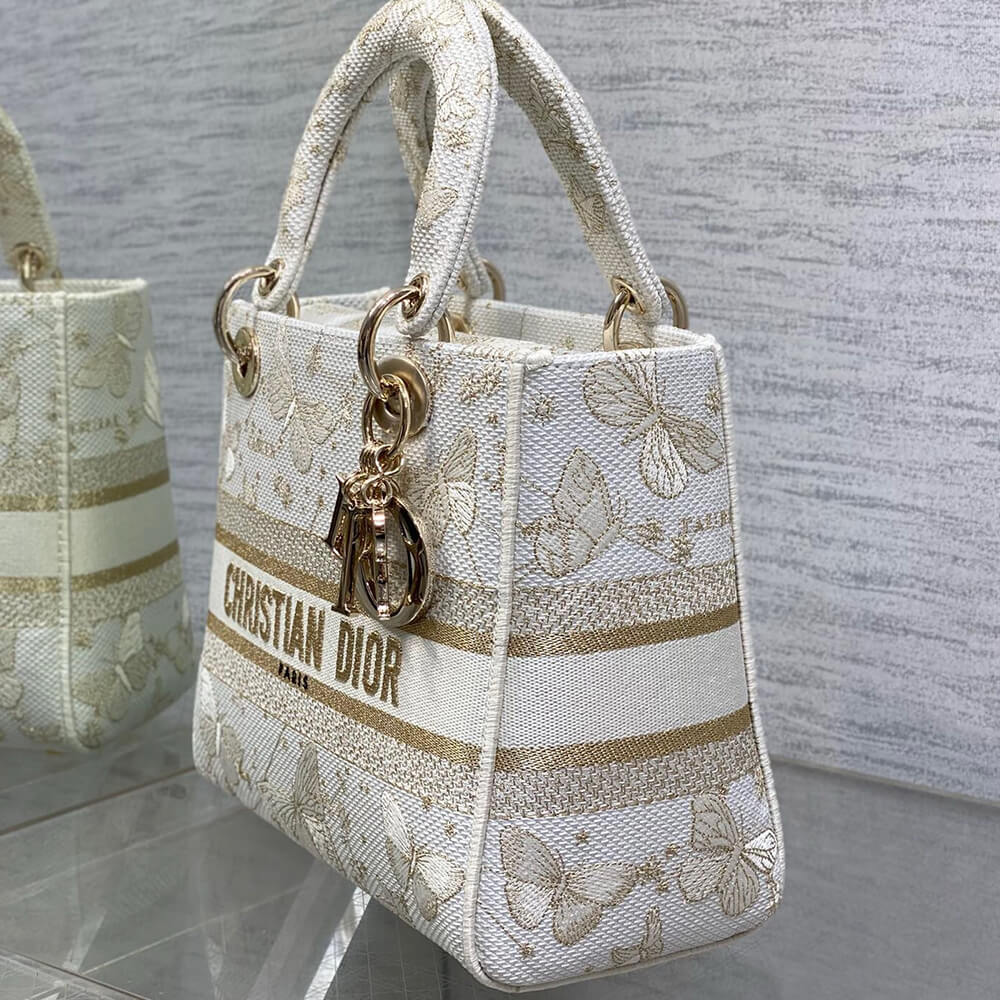 16702-3 Dior Medium Lady D-Lite Bag