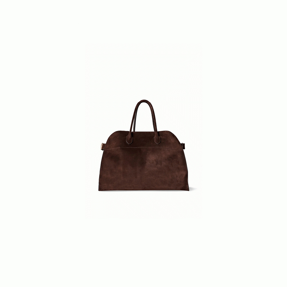 THE ROW  Soft Margaux 15 sued bag(High-end Grade)