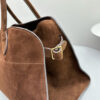 THE ROW  Soft Margaux 15 sued bag(High-end Grade)
