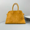 THE ROW  Soft Margaux 15 sued bag(High-end Grade)