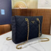 Prada Re-Edition 1995 ChaÃ®ne medium Re-Nylon tote bag(HIGH-END GRADE)