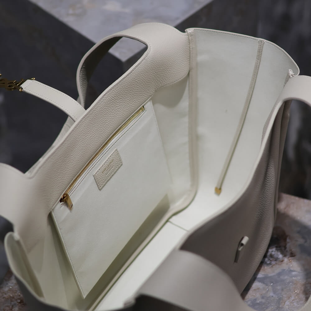 LE 5 A 7 BEA IN GRAINED LEATHER