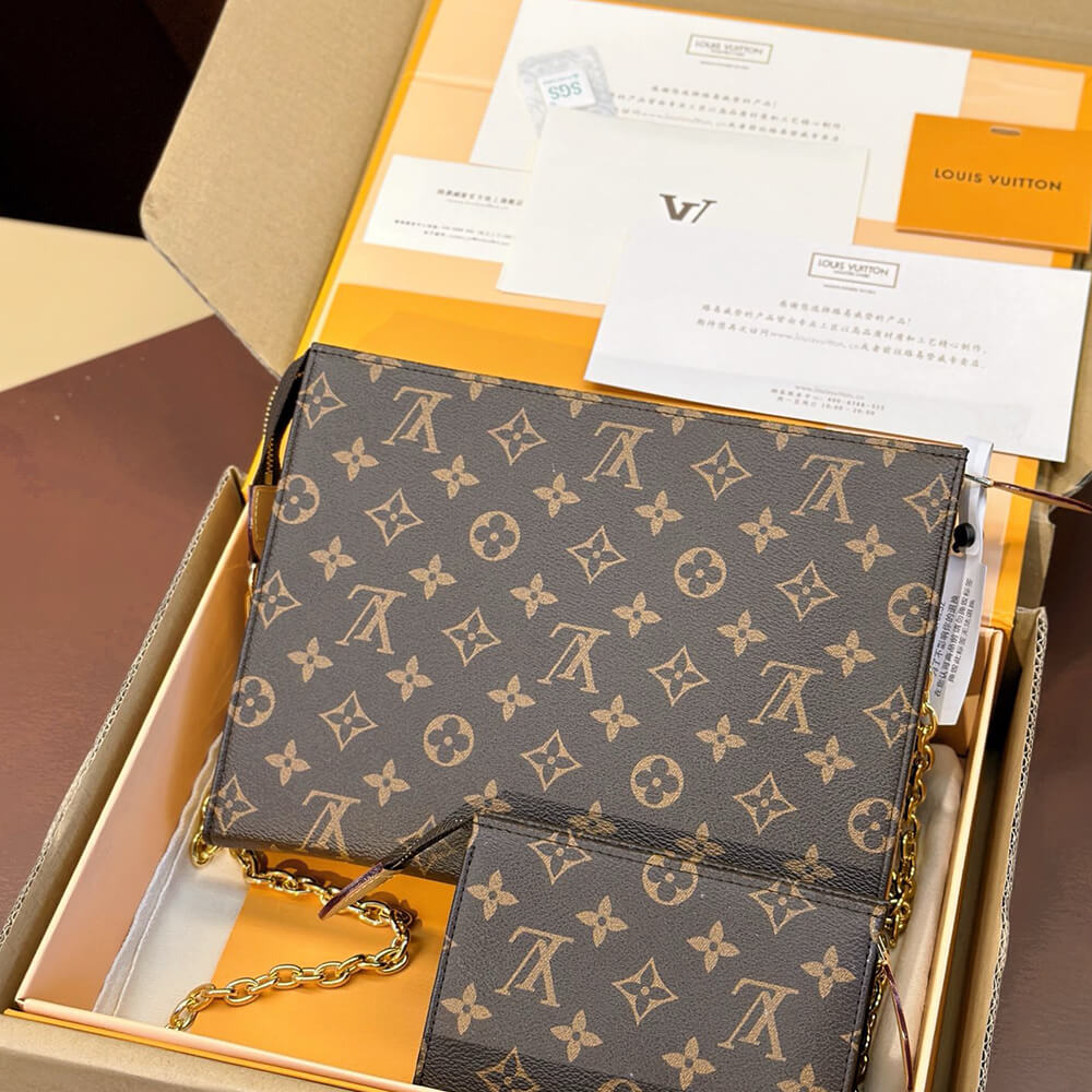 LV Toiletry Pouch On Chain