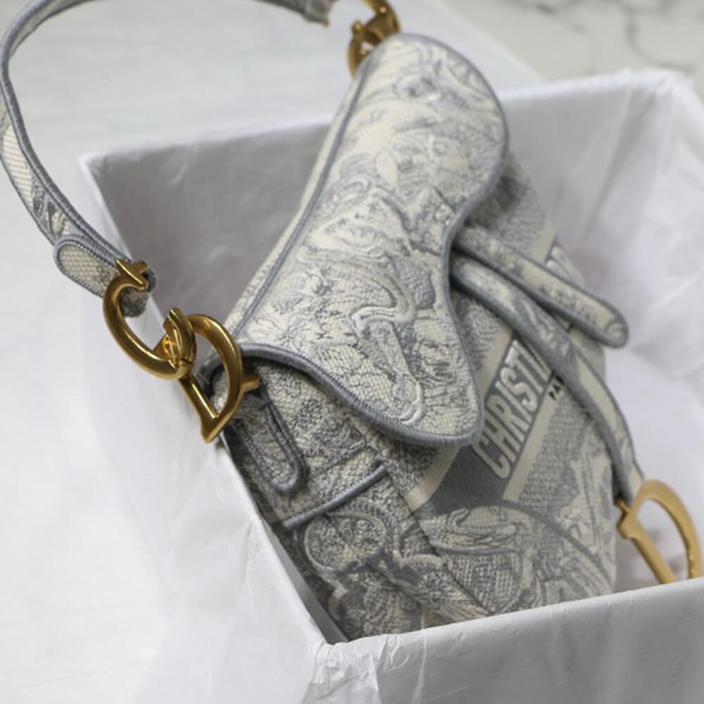 16766-3 DIOR SADDLE BAG