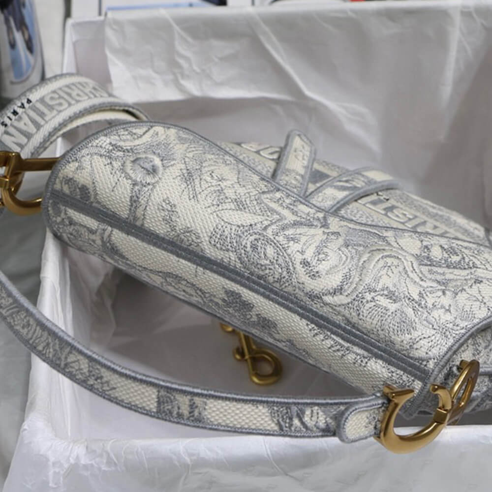 16766-5 DIOR SADDLE BAG