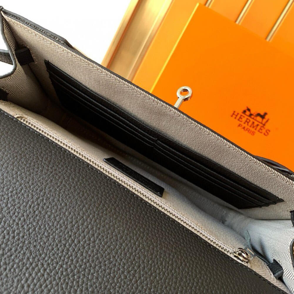 16779-8 Hermes Kelly Depeches 25 Pouch