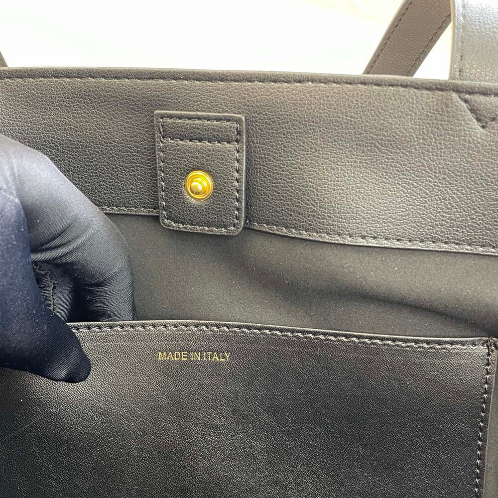 CELINE MEDIUM CABAS ANAIS CUIR TRIOMPHE IN GRAINED CALFSKIN